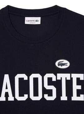 Camiseta Lacoste Contrast Marino para Hombre