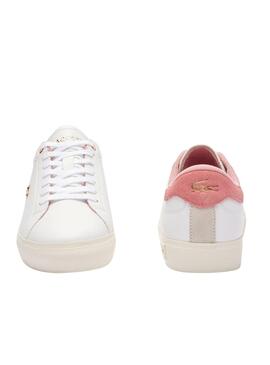 Zapatillas Lacoste Powercourt Blanco para Mujer