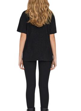 Camiseta Only Lucca Beyond Negro para Mujer