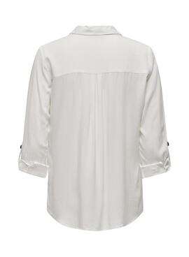 Camisa Only Yasmin Blanco para Mujer