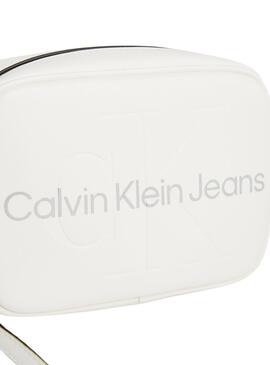 Bolso Calvin Klein Cam Blanco para Mujer