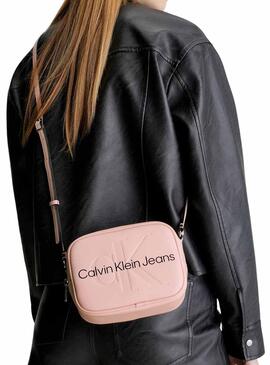 Bolso Calvin Klein Cam Rosa para Mujer