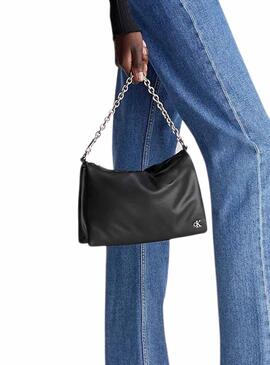 Bolso Calvin Klein Micro Negro para Mujer