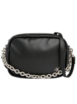 Bolso Calvin Klein Chain Negro para Mujer