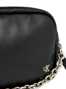 Bolso Calvin Klein Chain Negro para Mujer