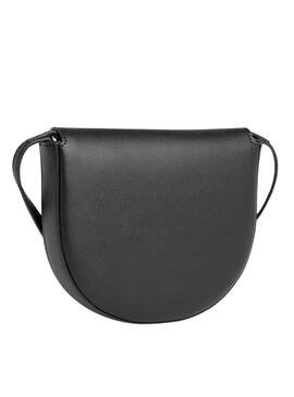 Bandolera Calvin Klein Saddle Negro para Mujer