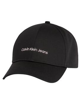 Gorra Calvin Klein Institutional Negro para Mujer