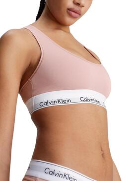 Sujetador Calvin Klein Dued Rosa para Mujer