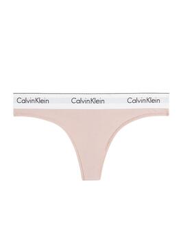 Tanga Calvin Klein Dued Rosa para Mujer