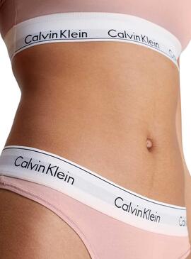 Tanga Calvin Klein Dued Rosa para Mujer