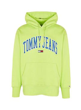 Sudadera Tommy Jeans Collegiate Hoodie Lima Hombre