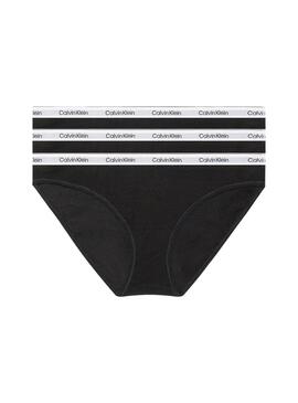 Braguitas Calvin Klein Basic Negro para Mujer