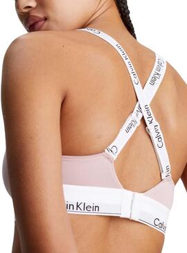 Bralette Calvin Klein Light Rosa para Mujer