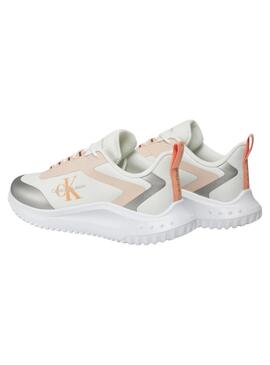 Zapatillas Calvin Klein Low Lace Blanco para Mujer