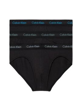 Calzoncillos Calvin Klein Hip Negro para Hombre