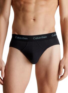 Calzoncillos Calvin Klein Hip Negro para Hombre
