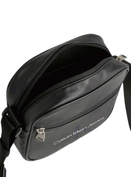 Bandolera Calvin Klein Monogram Negro para Hombre