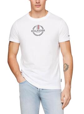 Camiseta Tommy Hilfiger Global Blanco para Hombre