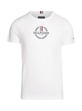 Camiseta Tommy Hilfiger Global Blanco para Hombre