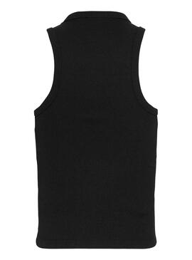 Camiseta Tommy Jeans Tank Negro para Mujer