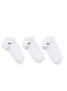 Calcetines Lacoste Sport Corte Bajo Blanco