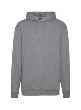 Sudadera Tommy Jeans Classic Hoodie Gris
