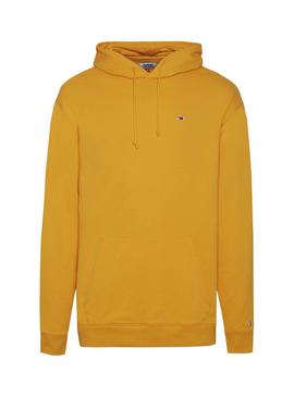 Sudadera Tommy Jeans Classic Hoodie Amarillo