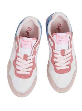 Zapatillas Pepe Jeans London Urban Rosa para Niña