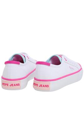 Zapatillas Pepe Jeans Ottis Blanco para Niña