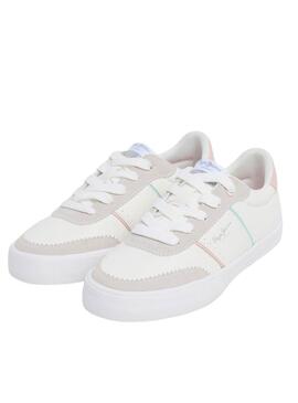 Zapatillas Pepe Jeans Kenton Origin Blanco Niña