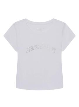 Camiseta Pepe Jeans Nicolle Blanco para Niña