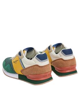 Zapatillas Pepe Jeans London Urban Verde para Niño