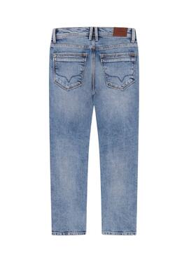 Pantalón Vaquero Pepe Jeans Slim Azul para Niño