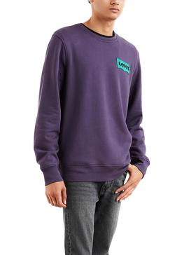 Sudadera Levis Modern HM Morado