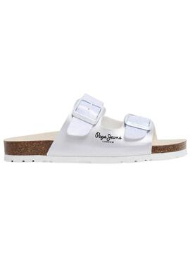 Sandalias Pepe Jeans Oban Bay Blanco para Niña