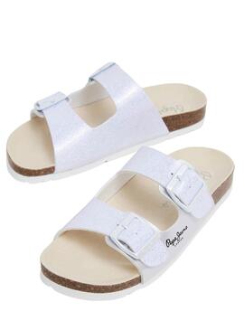 Sandalias Pepe Jeans Oban Bay Blanco para Niña