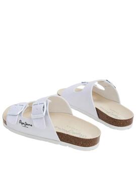 Sandalias Pepe Jeans Oban Bay Blanco para Niña