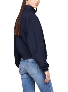 Chaqueta Tommy Jeans Essential Marino para Mujer