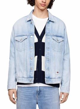 Cazadora Tommy Jeans Ryan Azul para Hombre