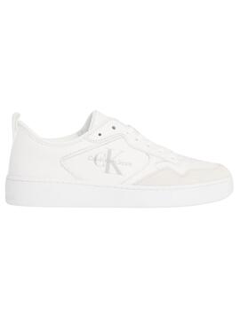 Zapatillas Calvin Klein Basket Blanco Hombre