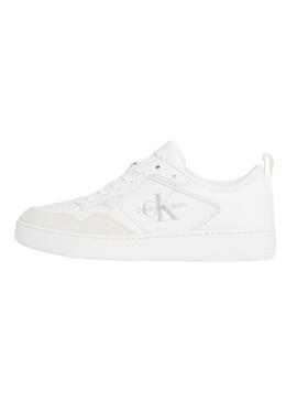 Zapatillas Calvin Klein Basket Blanco Hombre