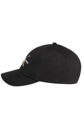 Gorra Calvin Klein Monogram Negro Hombre Mujer