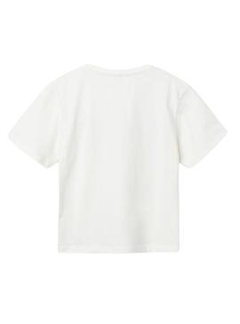 Camiseta Name It Balongo Blanco Para Niño