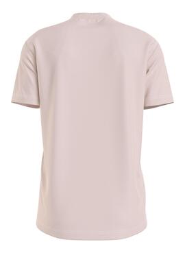 Camiseta Calvin Klein Institutional Rosa Hombre