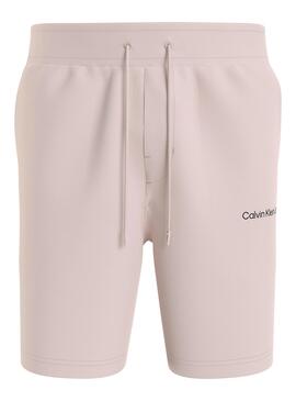 Bermuda Calvin Klein Institutional Rosa Hombre