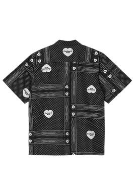 Camisa Carhartt Heart Bandana Negro Para Hombre 