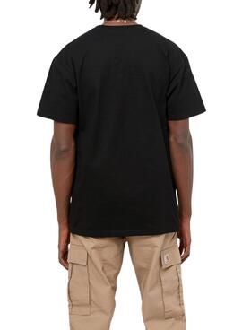 Camiseta Carhartt S/S Chase Black Para Hombre