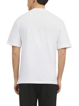 Camiseta Jack and Jones Vesterbro Blanco Hombre