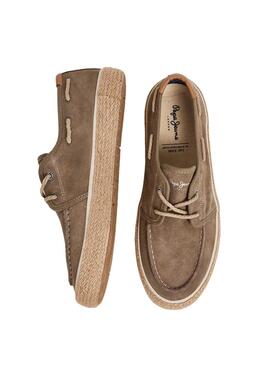 Zapatillas Pepe Jeans Port Coast Beige para Hombre