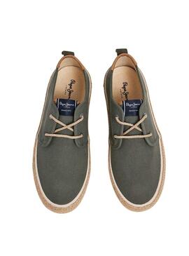 Zapatillas Pepe Jeans Port Tourist Verde Hombre